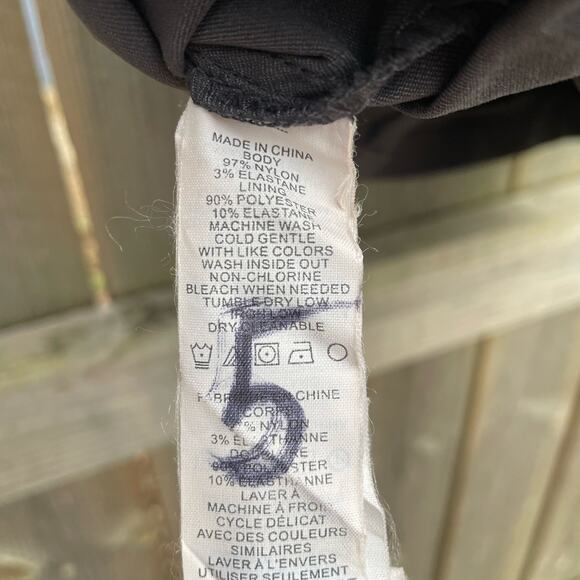 Prana Women Halle Skort Outdoor Adventure Pockets Button Closure Gray Size 4 - Picture 5 of 6